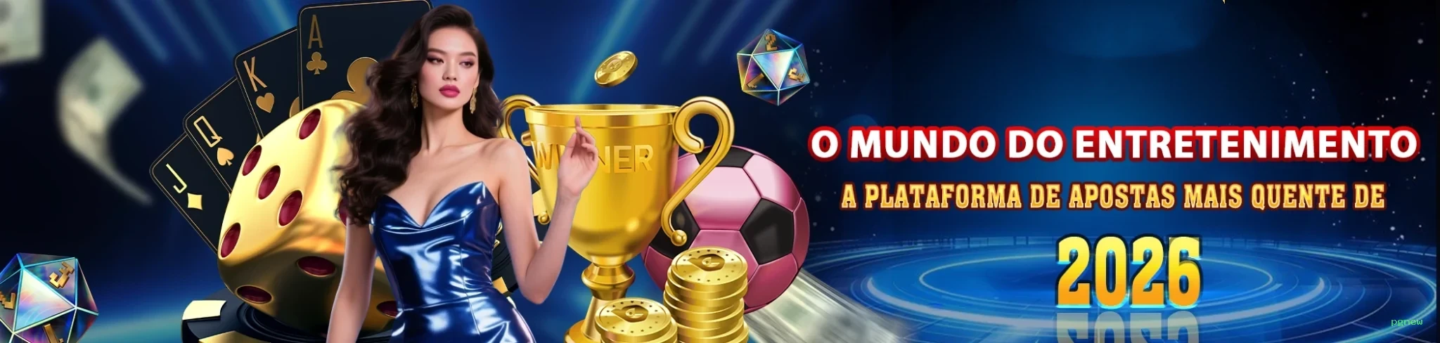 Imagem promocional do cassino online da pgnew mostrando jogos ao vivo